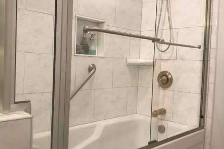 Two Full Bath Renovations In Williamsville, NY
